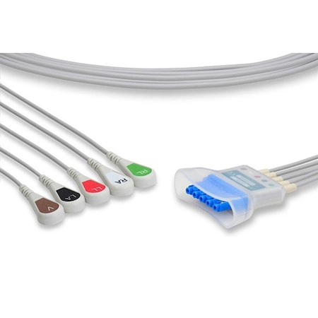 Replacement For Philips, M2600B Ecg Telemetry Leadwires